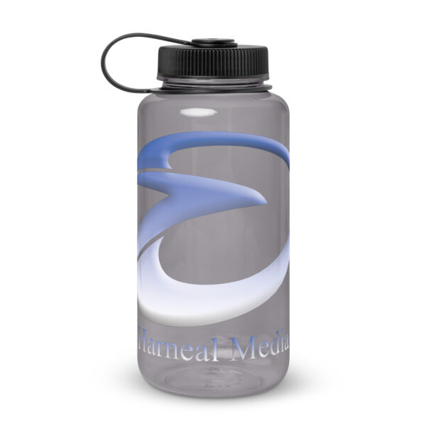 Logo Wide mouth plastic water bottle